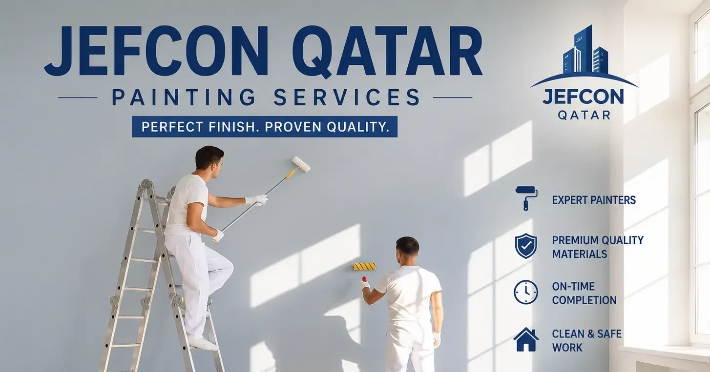 Jefcon Qatar is the best company in Qatar to provide best painting services with most affordable prices. No other cmpany in Qatar can compete jefcon Qatar's work and Cheap prices for painting services.