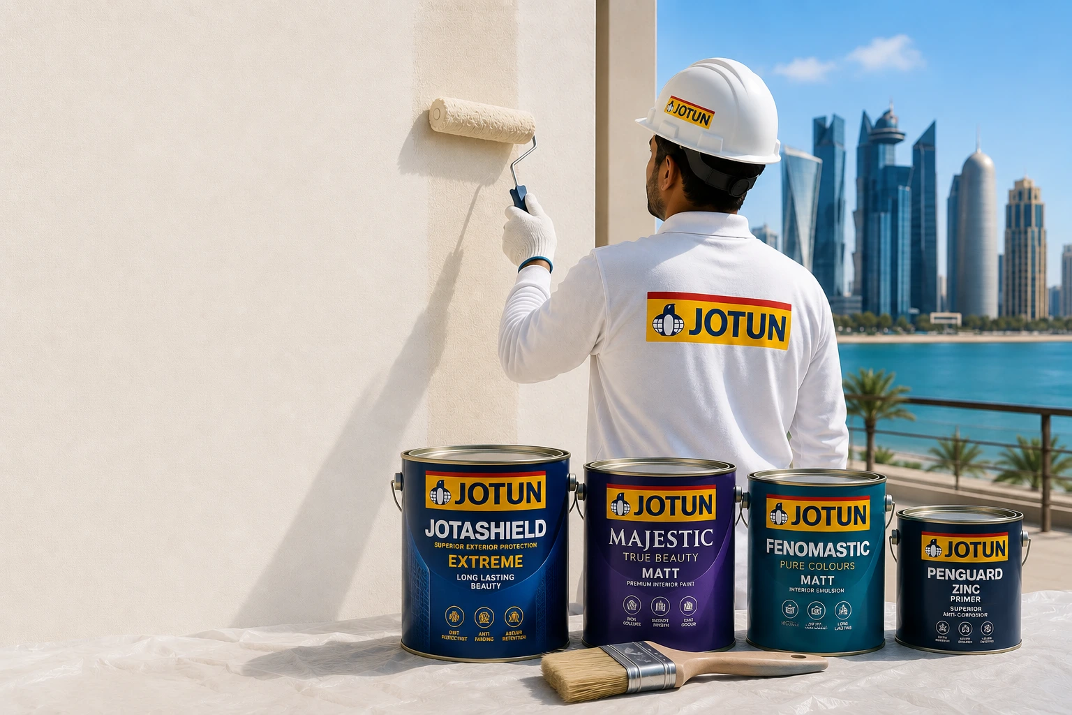 If you have query that Jotun Paint near me? Then jefcon Qatar is best place for jotun painting.