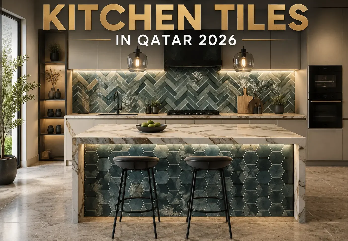 Kitchen tiles in Qatar by Jefcon with cheap price. Contact now and get good work with affordable price.